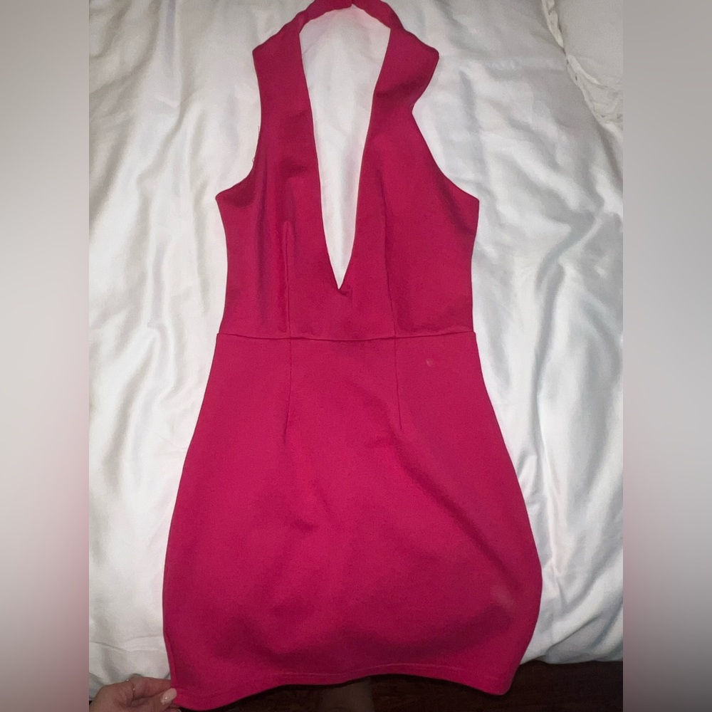 Hot Pink Revolve SuperDown Dress